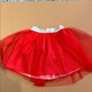 Red Minnie Mouse Tutu (10-12)